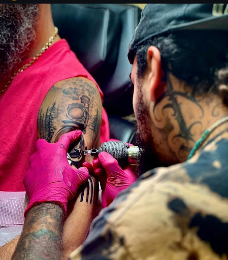 Explore double heart tattoo ideas, creative tattoo ideas in Lakeland, available at Holy Grail Tattoo