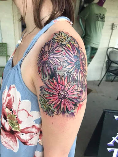 Explore dad daughter tattoo ideas, creative tattoo ideas in Dayton, available at RocArt Tattoo & Piercing