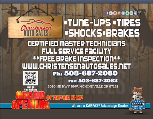 Used Car Dealer «Christensen Auto Sales Inc.», reviews and photos, 3080 OR-99W, McMinnville, OR 97128, USA