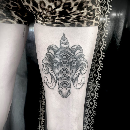 Explore pink tattoo ideas, creative tattoo ideas in Lincoln City, available at Xeper Studio Tattoos and Temple of Personal Development