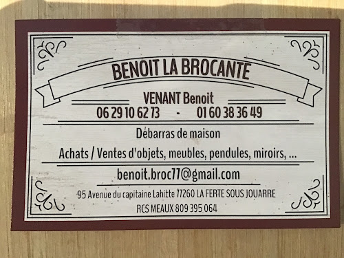 Benoit VENANT - BROCANTEUR à La Ferté-sous-Jouarre
