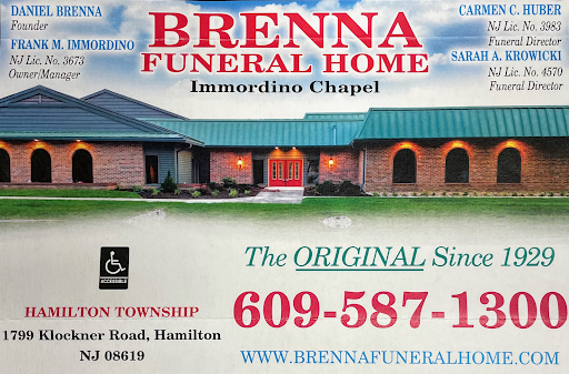 Funeral Home «Brenna Funeral Home», reviews and photos, 340 Hamilton Ave, Trenton, NJ 08619, USA