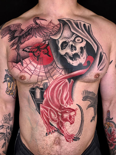 Explore ftm tattoo ideas, creative tattoo ideas in Durham, available at Welcome Tattoo