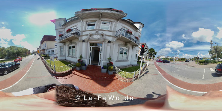 Street View et 360° hôtels Villa 54° Nord 25980 Sylt