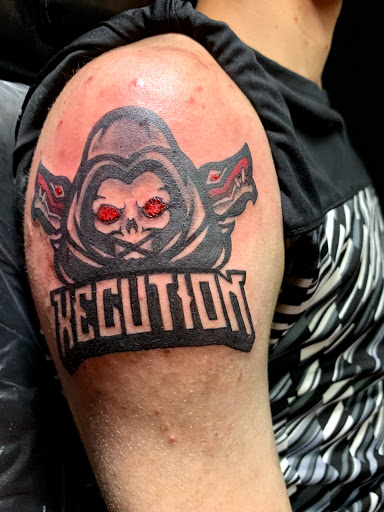 Explore flash sheets tattoo ideas, creative tattoo ideas in Monroe, available at Vivid Art Tattoos