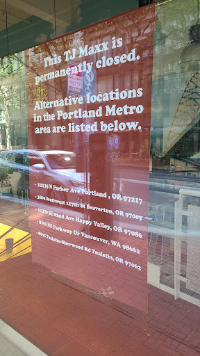 Department Store «T.J. Maxx», reviews and photos, 604 SW Washington St, Portland, OR 97204, USA