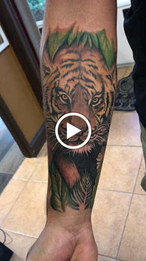 Explore mardi gras tattoo ideas, creative tattoo ideas in Saint Petersburg, available at Buku Tattoo Studio