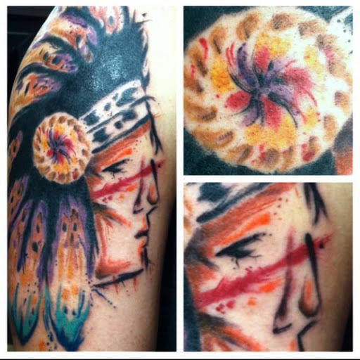 Tattoo Shop «Lady Luck Tattoo Studio», reviews and photos, 220 N Benton St, Woodstock, IL 60098, USA