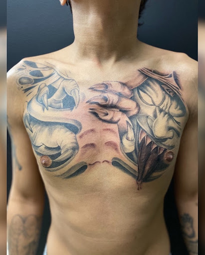 Explore upper arm tattoo ideas for guys, creative tattoo ideas in Bethlehem, available at Valley Of Shadows