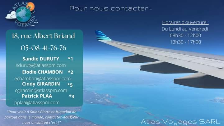 Atlas Voyage à Saint-Pierre
