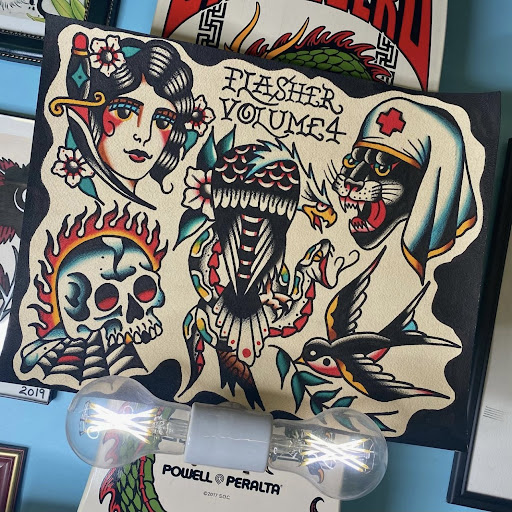 Explore $50 tattoo ideas, creative tattoo ideas in Johnson City, available at Gold Cross Tattoo Co.