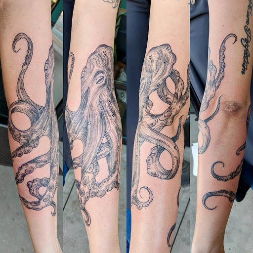 Explore indiana jones tattoo ideas, creative tattoo ideas in Batavia, available at The Pretty Pin-Up Tattoo Parlor