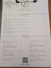 Menu du Le qg de Gordes à Gordes