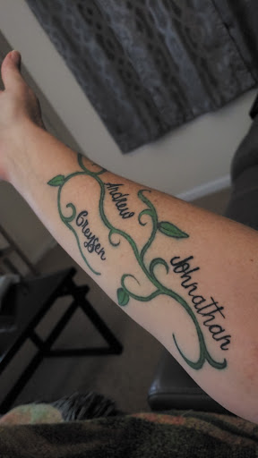 Explore tattoo ideas of strength, creative tattoo ideas in Valdosta, available at Hollywood Twisted Needles