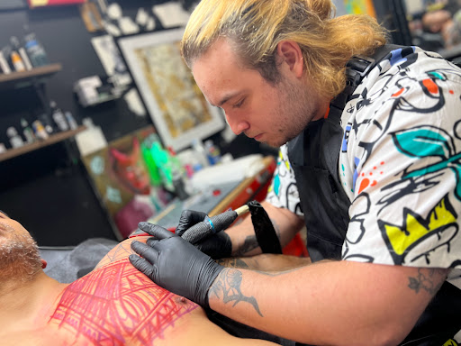 Find tattoos ideas on leg for your next unique tattoo in Goose Creek at Red Kirin Tattoo