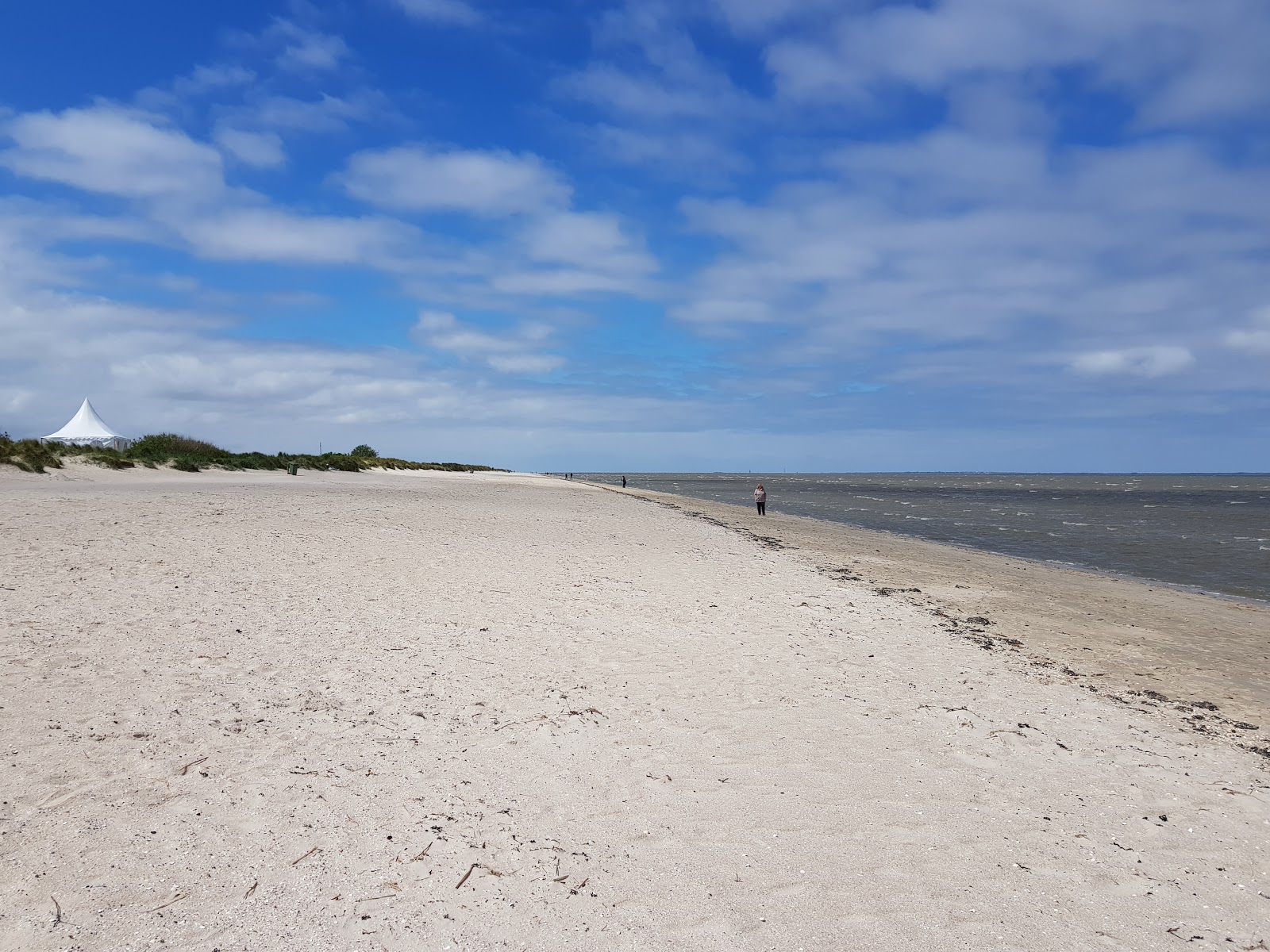 Foto di Spiaggia di Schillig con parzialmente pulito livello di pulizia