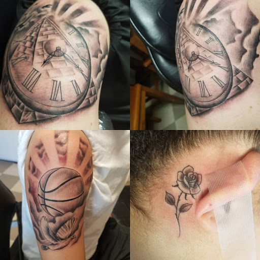 Explore july birth flower tattoo ideas, creative tattoo ideas in Keyport, available at Taboo Tattoos