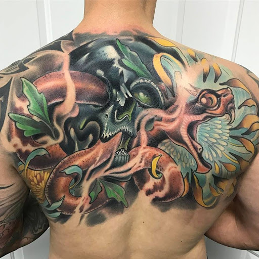 Tattoo Shop «Mystic Owl Tattoo», reviews and photos, 44 Fairground St NE, Marietta, GA 30060, USA