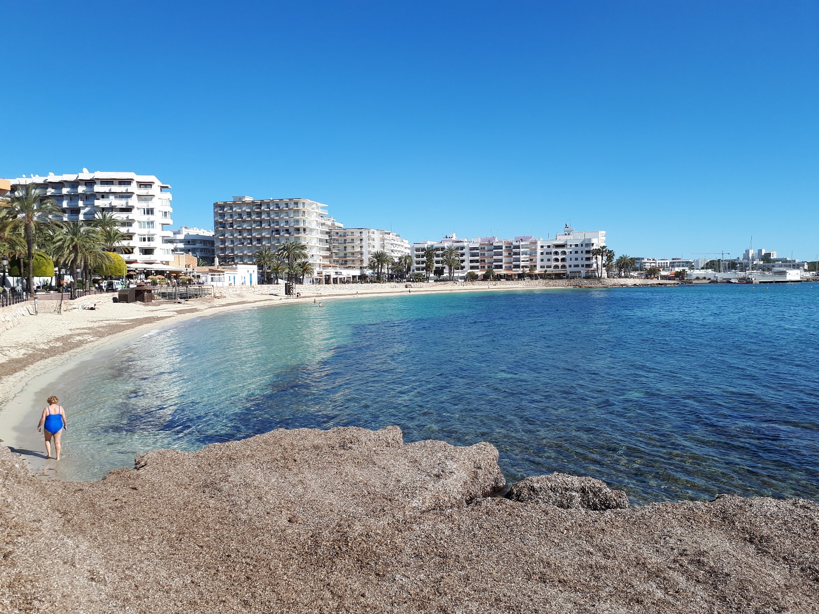 Photo of Platja de Santa Eulalia with very clean level of cleanliness
