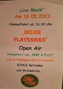 Ebbe und Flut à Langeoog menu