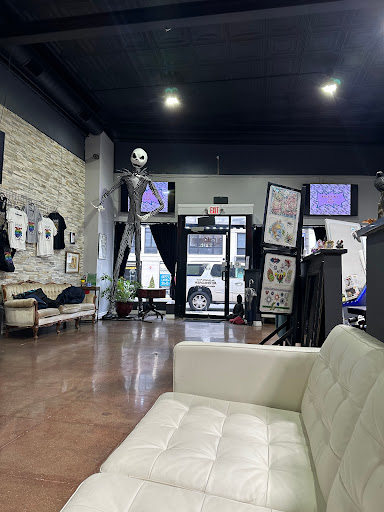 Explore tinkerbell tattoo ideas, creative tattoo ideas in Englewood, available at 7 Souls Tattoo and Body Piercing Studio