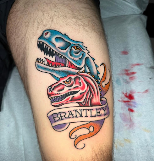 Explore face tattoo cover up ideas, creative tattoo ideas in Georgetown, available at Iron Rite Tattoo South