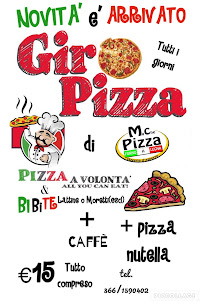 Ma Che Pizza – Nichelino à Nichelino carte