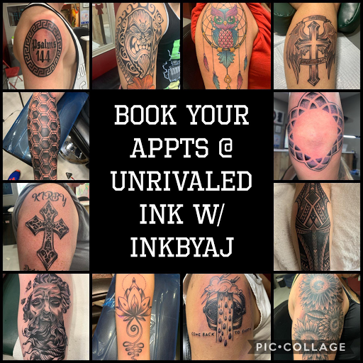 Explore tattoo ideas with names, creative tattoo ideas in Cape Coral, available at UNRIVALED INK