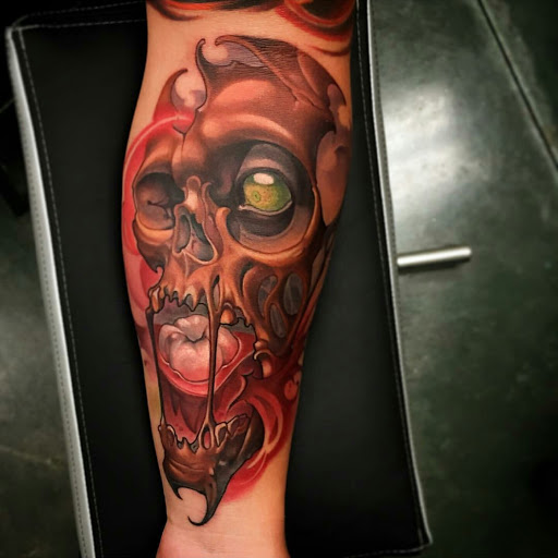 Explore running tattoos ideas, creative tattoo ideas in Snohomish, available at Unknown Tattoo Co.