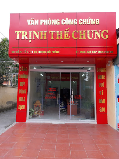 Văn Phòng Công Chứng Trịnh Thế Chung