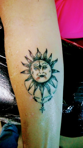 Explore color sleeve tattoo ideas, creative tattoo ideas in Lufkin, available at Irish Custom Tattoos