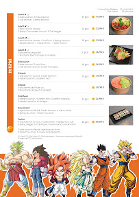 Restaurant japonais Buu Sushi à Limoux - menu / carte
