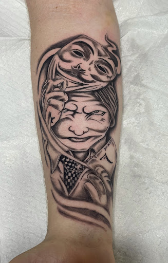 Explore twd tattoo ideas, creative tattoo ideas in Orange, available at Smokin Irons Tattoo