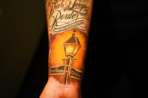 Explore corgi tattoo ideas, creative tattoo ideas in Greer, available at Inkslingers Electric Tattooing