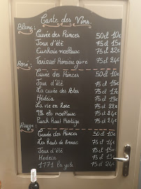 La brasserie du boulanger à Vendres menu