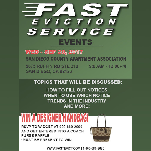 Fast Eviction Service, 474 W Orange Show Rd, San Bernardino, CA 92408, Small Claims Assistance Service