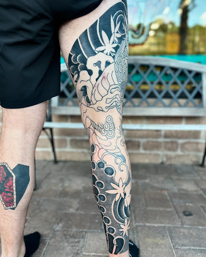Explore tattoo ideas on stomach, creative tattoo ideas in Virginia Beach, available at Salt Water Tattoo