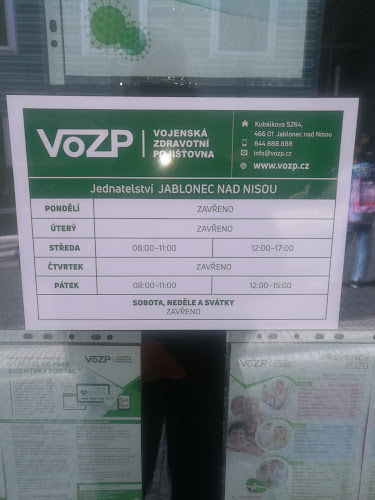 Recenze na VoZP České republiky 201|Expozitura Liberec v Liberec - Pojišťovna