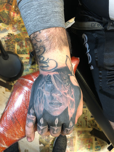 Explore death stranding tattoo ideas, creative tattoo ideas in San Antonio, available at Ink & Iron Tattoos & Piercings