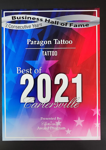Tattoo Shop «Paragon Tattoos», reviews and photos, 1243 Joe Frank Harris Pkwy SE, Cartersville, GA 30120, USA