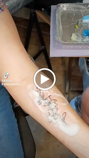 Explore filmmaker tattoo ideas, creative tattoo ideas in Navasota, available at Big Mikes Tattoos