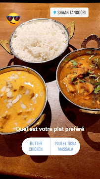 Butter chicken du Restaurant indien Shaan Tandoori à Nantes - n°3