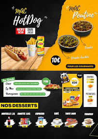 Carte du Mac Burger 78 à Montigny-le-Bretonneux