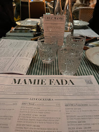 Mamie Fada à Angers menu