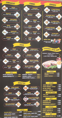 Menu / carte de Kebab L'Oasis Vesoul à Vesoul