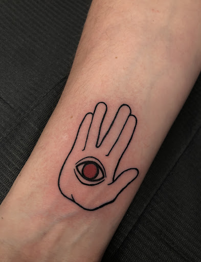 Explore silver lining tattoo ideas, creative tattoo ideas in North Tonawanda, available at Dark Side Ink Tattoo Studio