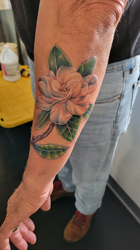 Explore ski mask tattoo ideas, creative tattoo ideas in Kissimmee, available at Fallen Heroes Tattoo & Piercing (Florida)