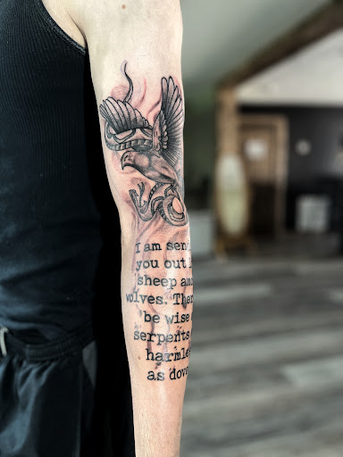 Explore tattoo ideas ocean theme, creative tattoo ideas in Gadsden, available at Sacred Art Tattoo Company