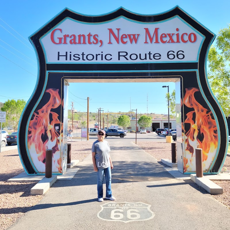 Route 66 Neon Drive-Thru Sign