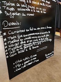 Restaurant français L'Embroche à Caen (le menu)